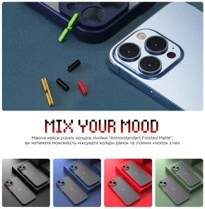 Фото: Чохол ArmorStandart for Apple iPhone 14 - Frosted Matte Red (ARM64477) № 4 | KTC