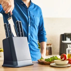 Фото: Набір ножів Tefal Ever Sharp Pro 6pcs Blue (K297S644) № 21 | KTC