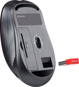Фото: Миша Defender Gassa MM-105 Wireless Grey (52104) № 4 | KTC