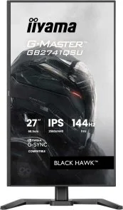 Фото: Монітор iiyama GB2741QSU-B1 Black - 27" IPS / 2560×1440 / 144 Гц / Nvidia G-Sync Compatible / Pivot / HAS № 4 | KTC