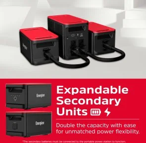Фото: Зарядна станція Energizer PPS1500W2F 1800W 1536Wh (PPS1500W2F) № 10 | KTC
