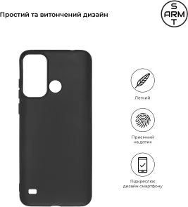 Фото: Чохол ArmorStandart for ZTE Blade A53 - Matte Slim Fit Black (ARM68832) № 2 | KTC