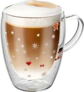 Фото: Набір чашок Ringel Guten Morgen 350ml 2pcs Clear (RG-0002/2*350 NY) № 3 | KTC