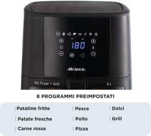 Мультипіч Ariete Airy Fryer 6L Black (4626BK)