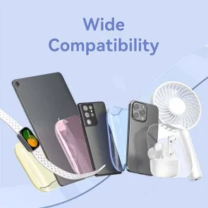 Фото: Батарея універсальна Vention FHWL0 5000mAh 20W Gradient Blue № 3 | KTC