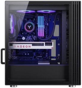 Корпус Jonsbo U6 Black with window