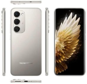  Смартфон TECNO Spark 40 Pro Plus KM7 8/256GB Moon Titanium (4894947096358)