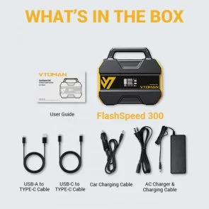 Фото: Зарядна станція Vtoman FlashSpeed 300 300W 230Wh № 4 | KTC