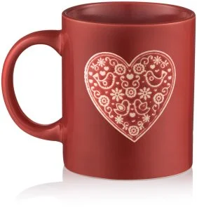 Фото: Чашка Ardesto Heart 320ml Red (AR3074R) № 2 | KTC