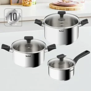 Фото: Набір змішаний Tefal Delicious 1.5L/ 3.1L/ 5.4L 6pcs (B925S655) № 3 | KTC