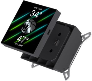 Система рідинного охолодження Gamemax GLACIER 240 LCD BK