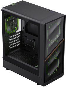 Корпус Gamemax Aeris 330 MB Black with window (AERIS 330 MB)