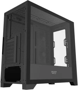 Фото: Корпус DARKFLASH DRX90 GLASS Black with window (DRX90 GLASS BLACK) № 4 | KTC