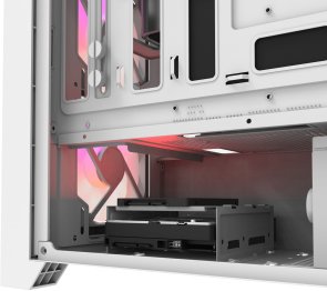 Корпус DARKFLASH DRX70 Glass White with window (DRX70 GLASS WHITE)