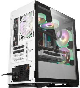 Корпус DARKFLASH DLM22 White with window (DLM22 WHITE)