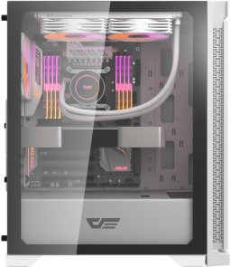 Корпус DARKFLASH DK361 White with window (DK361 WHITE)