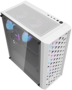 Корпус DARKFLASH DK351 White with window (DK351 WHITE)