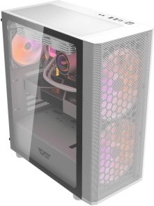 Корпус DARKFLASH DK360 White with window (DK360 WHITE)