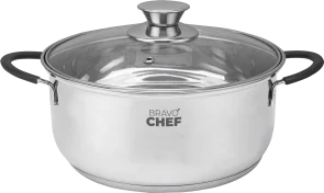 Фото: Набір каструль Bravo Chef Safran 2L/ 2.8L/ 3.8L 6pcs (BC-6002) № 3 | KTC