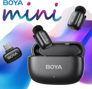 Фото: Радіосистема BOYA mini-14 Type-C Black № 6 | KTC