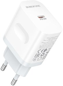 Зарядний пристрій BOROFONE BA99A Breeze PD 20W White (6941991121357)