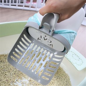 Лопатка для туалету з контейнером Me&Pet (NMP35)