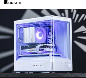 Корпус Jonsbo D200 White with window