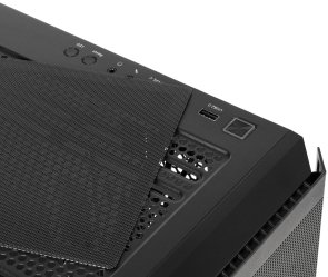 Корпус QUBE Kaper ARGB Black with window (KAPER_FMNU3)