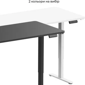 Фото: Стіл комп’ютерний OfficePro ODE1880W White № 6 | KTC