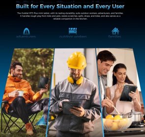 Планшет Oukitel RT3 Plus 4/128GB Black (RT3Plus_Black)