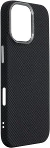 Фото: Чохол ArmorStandart for Apple iPhone 17 - LikeCarbon2 MagCase Kevlar Black (ARM88379) № 3 | KTC