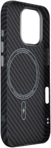 Фото: Чохол ArmorStandart for Apple iPhone 17 - LikeCarbon2 MagCase Carbon Black (ARM86257) № 3 | KTC