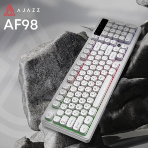 Клавіатура Ajazz AF98 USB White (AF98-W)