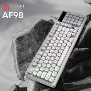 Фото: Клавіатура Ajazz AF98 USB White (AF98-W) № 6 | KTC
