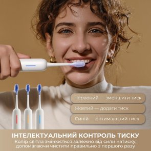 Електрична зубна щітка Mova Fresh 20 Sensus Black (ATS25B-BK)