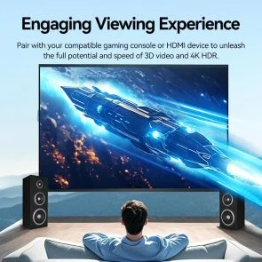 Фото: Кабель Vention v2.0 4K HDMI / HDMI 0.75m Black (AACBE) № 4 | KTC