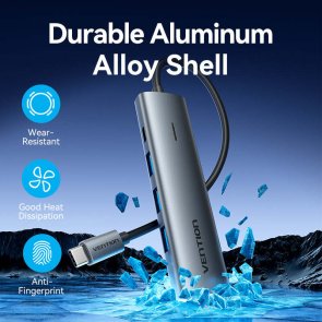 USB-хаб Vention 5 Port Black (TGZHB)