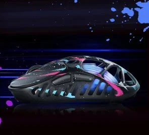 Фото: Миша Gravastar Mercury X Pro BT/WL/USB Neon Graffiti (GS_X_PRO_CG_BLK) № 16 | KTC