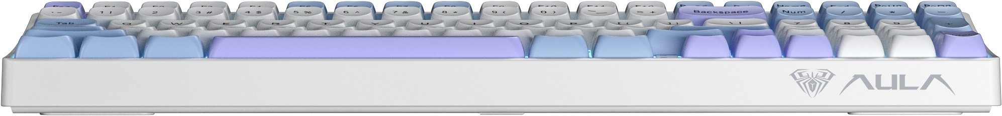Клавіатура Aula S100 Pro Red Switch WL/BT/USB White/Blue (6948391205762)