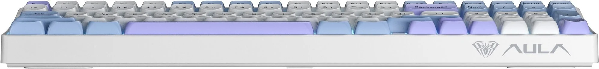 Фото: Клавіатура Aula S100 Pro Red Switch WL/BT/USB White/Blue (6948391205762) № 4 | KTC