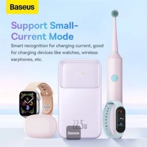 Фото: Батарея універсальна Baseus Comet Digital Display 20000mAh 22.5W Purple (PPMD020105) № 8 | KTC