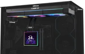 Фото: Система рідинного охолодження Lian-Li HydroShift II LCD-S 360 CL Black (G89.GHS2LCDS36CB.00) № 4 | KTC