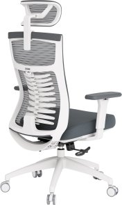 Крісло OfficePro Balance OC550-W-DG-DG White/Dark Gray