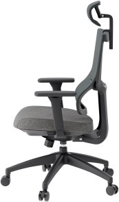 Крісло OfficePro Elegant OC600 Black/Dark Gray (OC600-B-DG-DG)