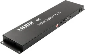 Фото: Сплітер PowerPlant HDMI 1x10 V1.4 3D 4K/30hz HDSP10-V1.4 (CA912506) № 2 | KTC