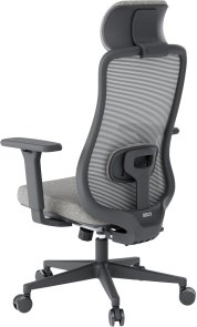 Крісло OfficePro Wave OC599 Black/Dark Gray (OC599-B-DG-DG)