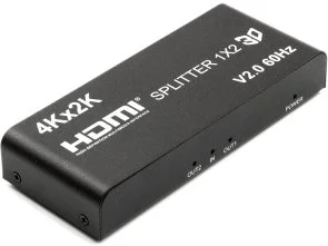 Фото: Сплітер PowerPlant HDMI 1x2 V2.0 3D 4K / 60hz HDSP2-V2.0 (CA912476) № 2 | KTC