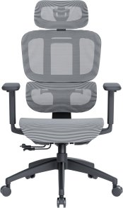 Крісло OfficePro Skyline OC680 Black/Gray (OC680-B-G-G)