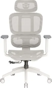 Фото: Крісло OfficePro Skyline OC680 White/Light Gray (OC680-W-LG-LG) № 3 | KTC