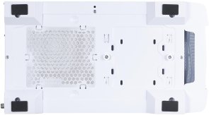 Корпус 1stPlayer D4-M-WH-2F1P-W-1F1-W White with window